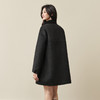 【严选】诗凡黎西装领宽松廓形大衣2025秋冬新款绵羊毛显瘦通勤双面呢外套7G9370211 商品缩略图4