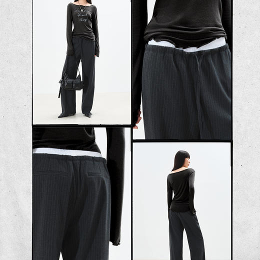 【商场同款】麦檬春秋梭织长裤4G8151991 商品图4