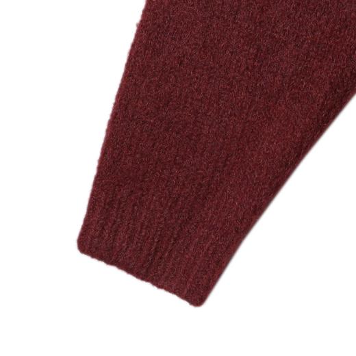 22625SDSA男士秋冬新款痞帅男装极简风宽松圆领针织衫纯色毛衣气质百搭 商品图4