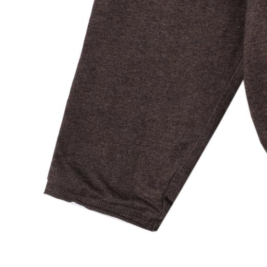 35530SDSA男士秋冬新款痞帅男装简约纯色半纽扣连帽卫衣设计师时尚上衣 商品图4