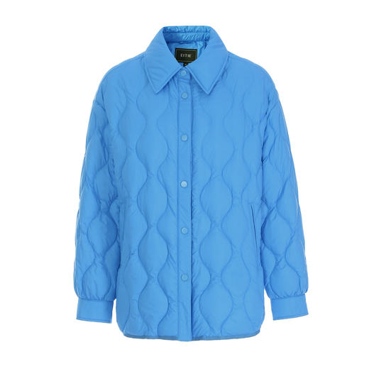 EITIE爱特爱冬新款防风显瘦短款保暖舒适纯色羽绒服外套8011702 商品图11