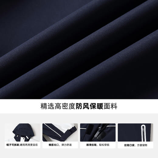 联名款/特高版【中学冲锋衣】单件双层-雅兰特&深圳校服 商品图2