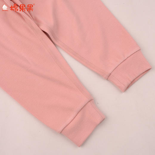棉果果冬季新品暖姜棉柔软保暖90-130码暖姜套头套装M421302425671 商品图6