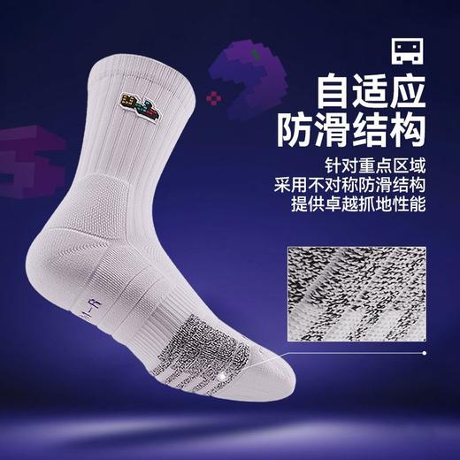 有志者UZIS美式篮球袜男士防滑透气美式长筒刺绣袜子专业训练掌机 商品图2