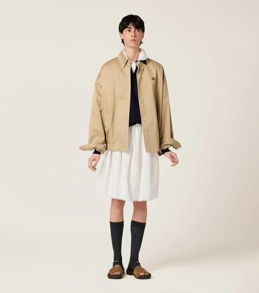 中性款棉质短夹克外套017 商品图3