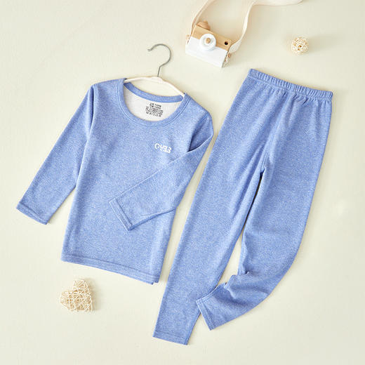 【聚热保暖❗️儿童羊毛蚕丝套装】天然山羊毛+细腻桑蚕丝，蓄热锁温，全身心呵护！秋冬男女童秋衣秋裤中大童宝宝保暖内衣睡衣 商品图4