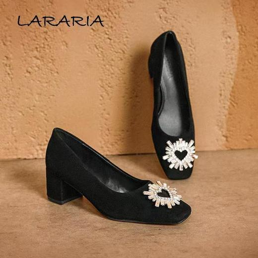 LARARIA小羊皮鞋钻款高跟鞋 商品图6