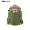 会员福利【明星私服】拉夏贝尔/La Chapelle翻领后背印花大口袋工装长袖外套女新款秋季 商品缩略图3