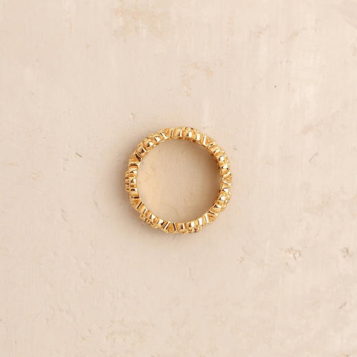 订购4周到｜Tityaravy-Sai-7-金色 花朵 紫水晶 戒指［法国设计师］ 商品图3