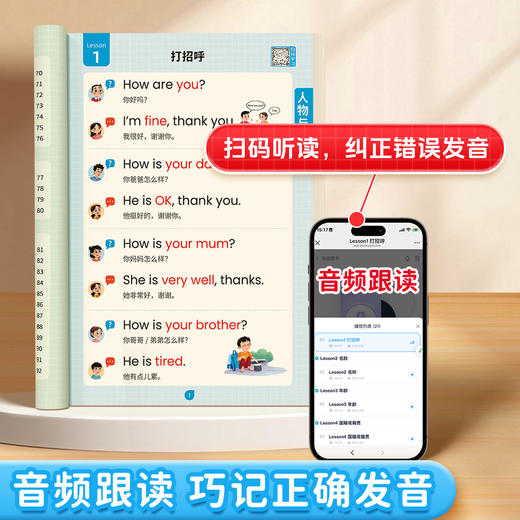 【2025秋季新版】轻松快乐学口语基础+提高篇2册  小学1-6年级全国通用 商品图3