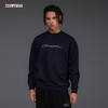 COURTMAN野球帝刺绣圆领卫衣男秋季新款美式重磅套头宽松长袖上衣 商品缩略图2