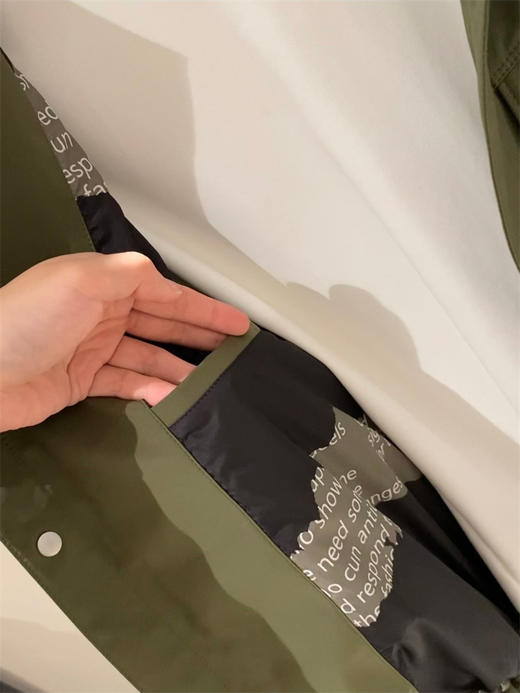 品牌原单剪标余文乐同款上身帅气有型夹克外套 商品图9