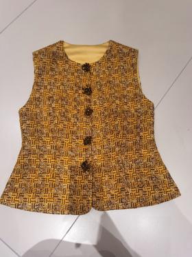 【门店同款】ENJOY秋季“浮光织影”粗花呢坎肩马夹 166593598