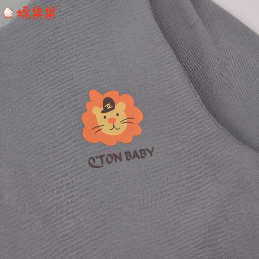 棉果果冬季新品暖姜棉柔软保暖90-130码暖姜套头套装M411302425669 商品图4