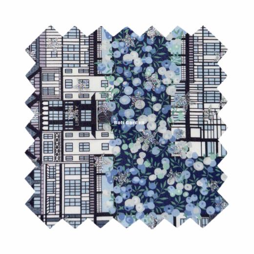 LT295C Liberty塔纳棉银粉 TUDOR BERRY--都铎浆果100支高支棉269/m 邮费到付 商品图0