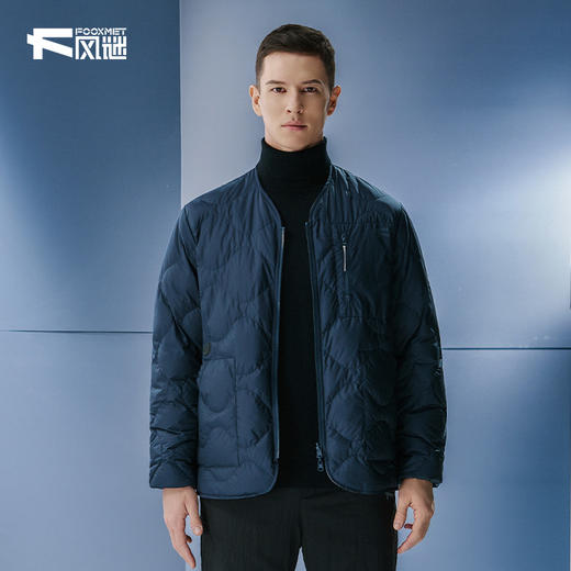 双面穿智能温控葫芦纹鹅绒服 商品图0