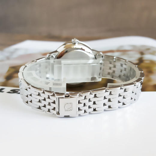 【95新】OMEGA 欧米茄碟飞系列424.10.33.20.52.002天文台认证同轴自动机械机芯33MM（女款）100925NJS25  商品图7