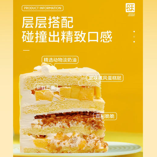 女孩周岁蛋糕 商品图3