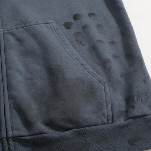 中性款脏旧刺绣连帽外套B00 商品图2