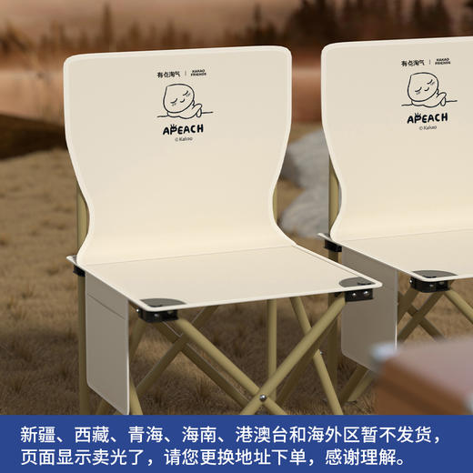 KAKAOFRIENDS户外椅600D加厚材质户外必备折叠椅 商品图0