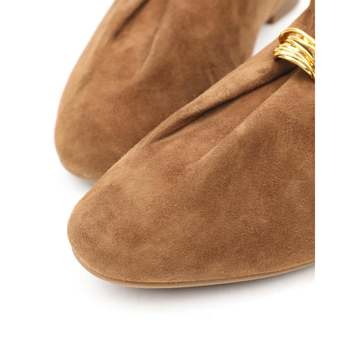 BF楼真美诗堆堆云25新秋羊皮老钱风柔软一脚蹬奶奶鞋乐福鞋吊牌价1398折后价1098 商品图3