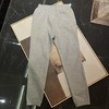 ad 男女同款抽绳简约加绒灰色束脚运动裤（蕾姐穿S） 商品缩略图12
