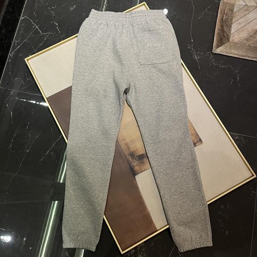 ad 男女同款抽绳简约加绒灰色束脚运动裤（蕾姐穿S） 商品图12