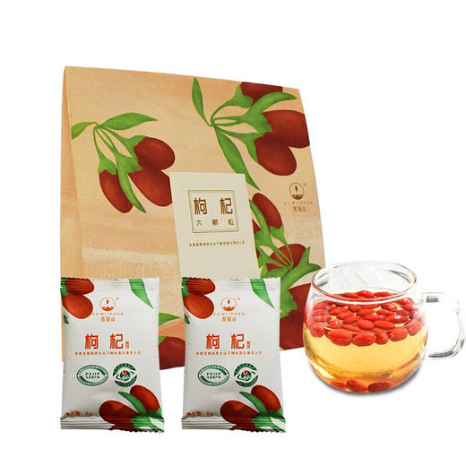【青海优品】苏弥山 沙漠有机大颗粒枸杞 纸袋装128g 商品图5