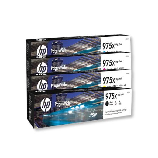 惠普（HP）原装975A 976Y黑色墨盒彩色墨水盒Pro X452 x552 x477 x577dn dw打印机 商品图0