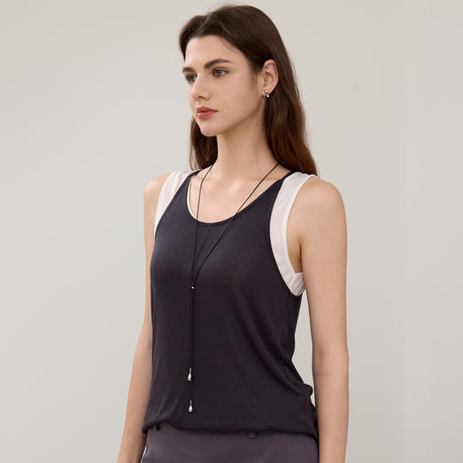 ARSIS｜流光系列 流光水滴皮绳项链 商品图4