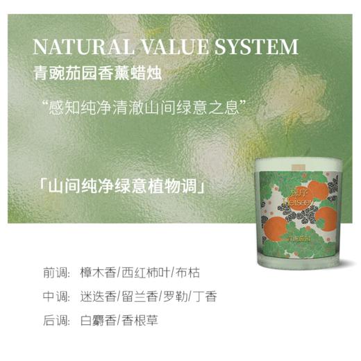 Heiseey槐序 香薰蜡烛200g青豌茄园  商品图1