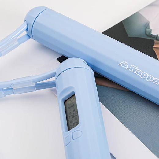 KAPPA燃脂计数跳绳 蓝色 商品图1