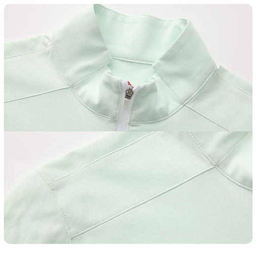 BOW-302A PROSIMON高尔夫秋季女士浅绿色时尚立领长袖 商品图3