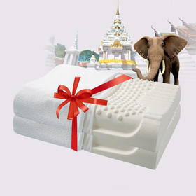 睡眠博士立体释压按摩乳胶枕对装（2只）