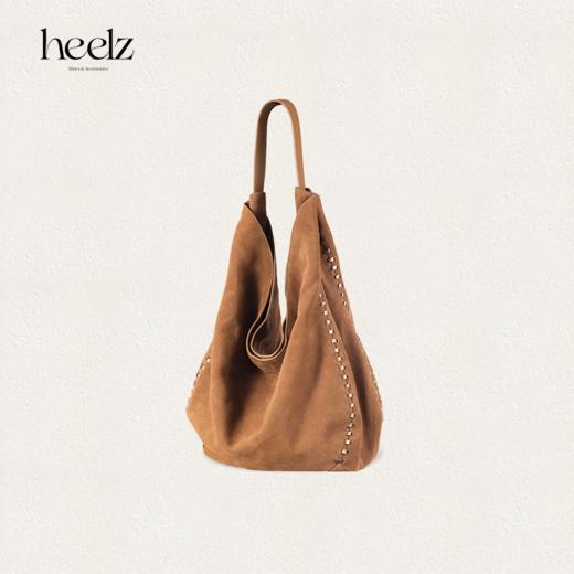 【编织流浪包】 heelz 设计师手袋｜牛翻毛皮手工编织包 商品图2