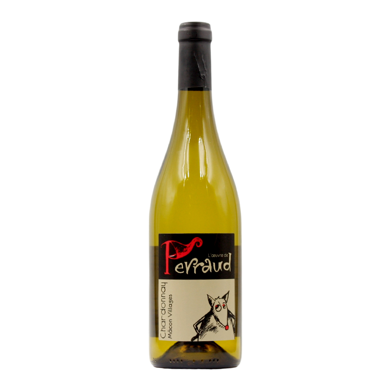 佩罗马贡“小红帽的狼学生”白葡萄酒2021 Domaine Perraud Macon-Villages L'Oeuvre de Perraud, Burgundy, France