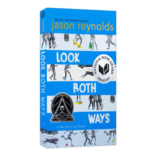 回望 英文原版 Look Both Ways 儿童文学小说 中小学生英语课外阅读故事书 英文版进口原版书籍 Jason Reynolds 商品图1