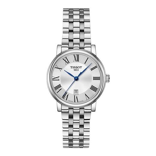 天梭(TISSOT)瑞士手表 卡森臻我系列小美人钢带石英女士时尚腕表送女友 T122.210.11.033.00 商品图0