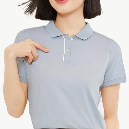 佐丹奴【商场同款】女装凉感纯色百搭短袖POLO05315220 商品图3