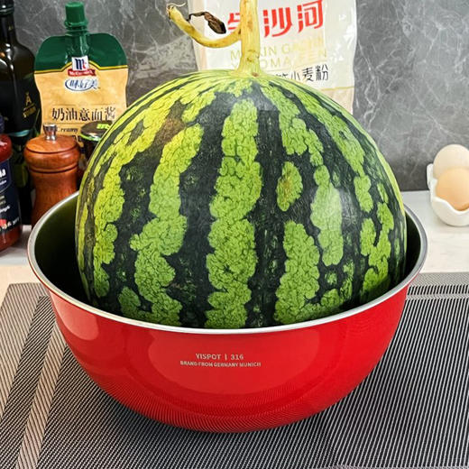 易铂YisPot不锈钢艾铂钠多功能料理盆316母婴级材质，⁥不易变形、‍耐摔耐高温→申布伦黄、安哥拉红、克莱因蓝三色可选 商品图10