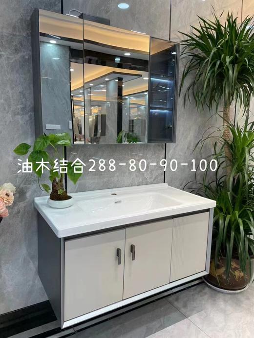 HT浴室柜 288-90 三包装配50陶瓷盆 商品图0