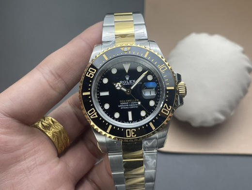 VS factory新品➕匠心打造『18k电镀厚金，几乎达到包金的标准‼️』劳力士经典蚝式海使型间金鬼王 表身904L不锈钢打造⚠️ 这个手表基于正品original原版开模的super copy❕❕ 商品图14