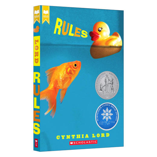 华研原版 大卫的规则 英文原版小说 Rules 纽伯瑞银奖 儿童文学小说 自闭症家庭 英文版青少年英语课外阅读 进口原版书籍 商品图0