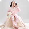3-5天发货【儿童服饰丨儿童软糯开衫家居服睡衣套装】面料柔软透气，缝线细密，整体宽松舒适，弹力裤腰不束缚，居家外出均可穿，更多款式可供选择 商品缩略图3