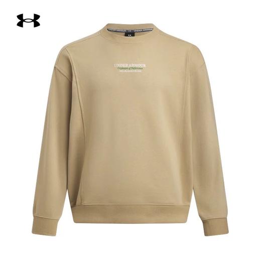 【云粉节】7楼安德玛UA外套男士秋冬新款OG 96休闲运动宽松黑色卫衣6010096 吊牌价649元 商品图0