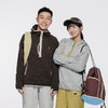 【品牌特惠】ACMEITEM爱棵米 户外亲子保暖抓绒连帽套头卫衣外套宽松上衣男女GAG3210655G/GAG3210685G 商品缩略图1