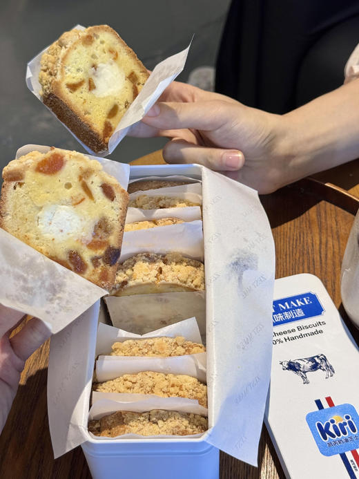 ZESTMAKE & Kiri联名磅蛋糕芝士夹心580g 商品图6