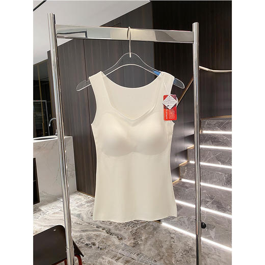 3A呵护 氨基酸固定杯无痕背心 科技保暖 养肤抑菌 裸感舒适 免穿BRA 商品图2