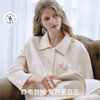 【家居服专场】嫚熙秋冬季空气棉女士睡衣保暖夹棉加厚长袖家居服套装新款 商品缩略图1
