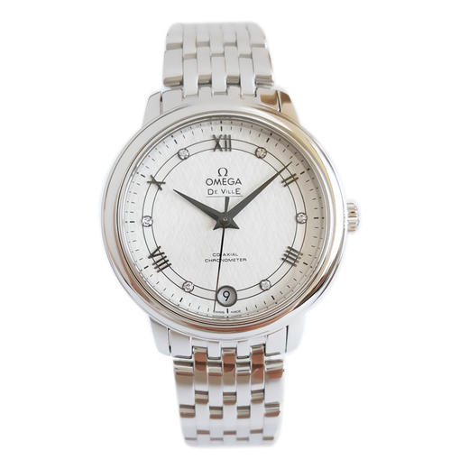 【95新】OMEGA 欧米茄碟飞系列424.10.33.20.52.002天文台认证同轴自动机械机芯33MM（女款）100925NJS25  商品图0